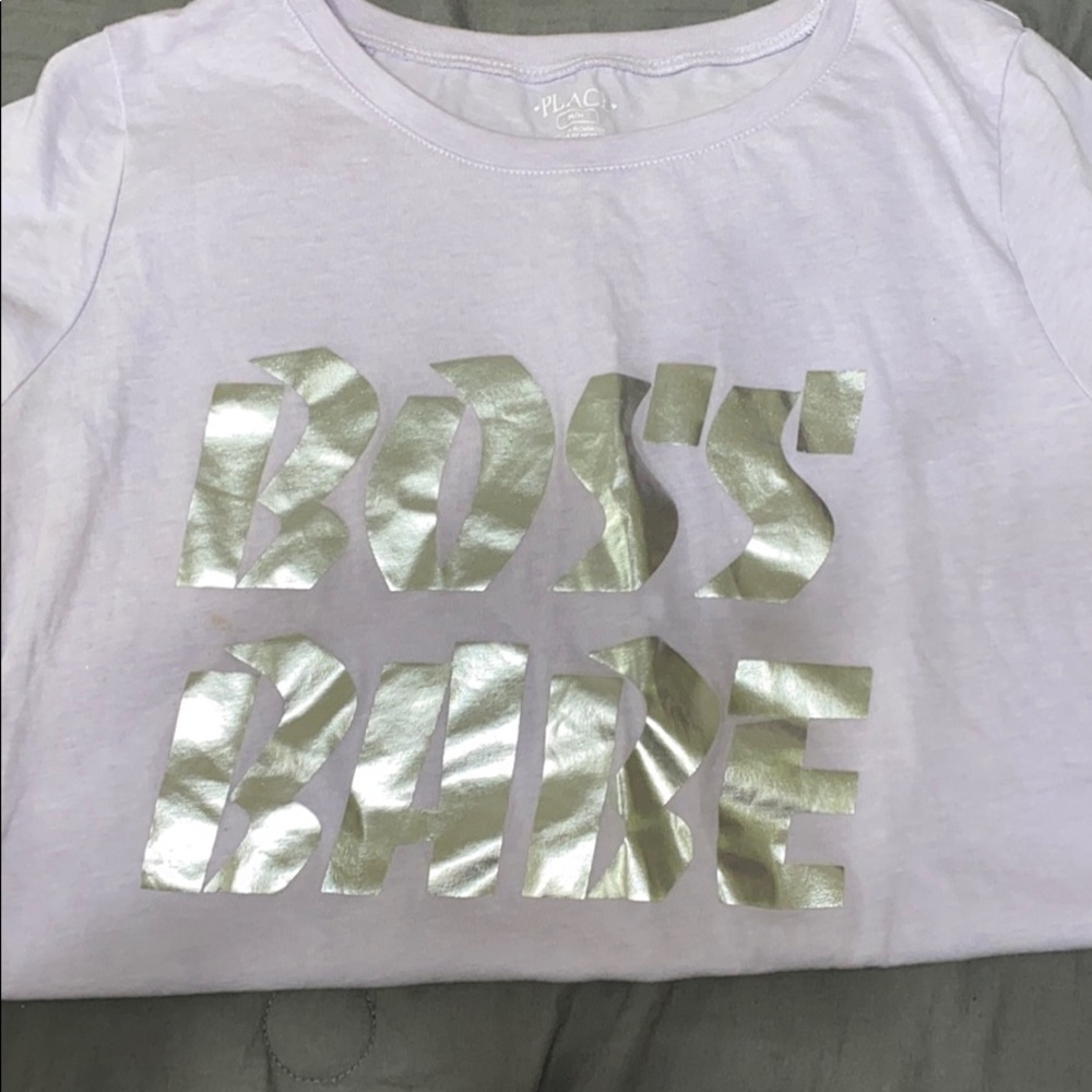 Light purple shirt